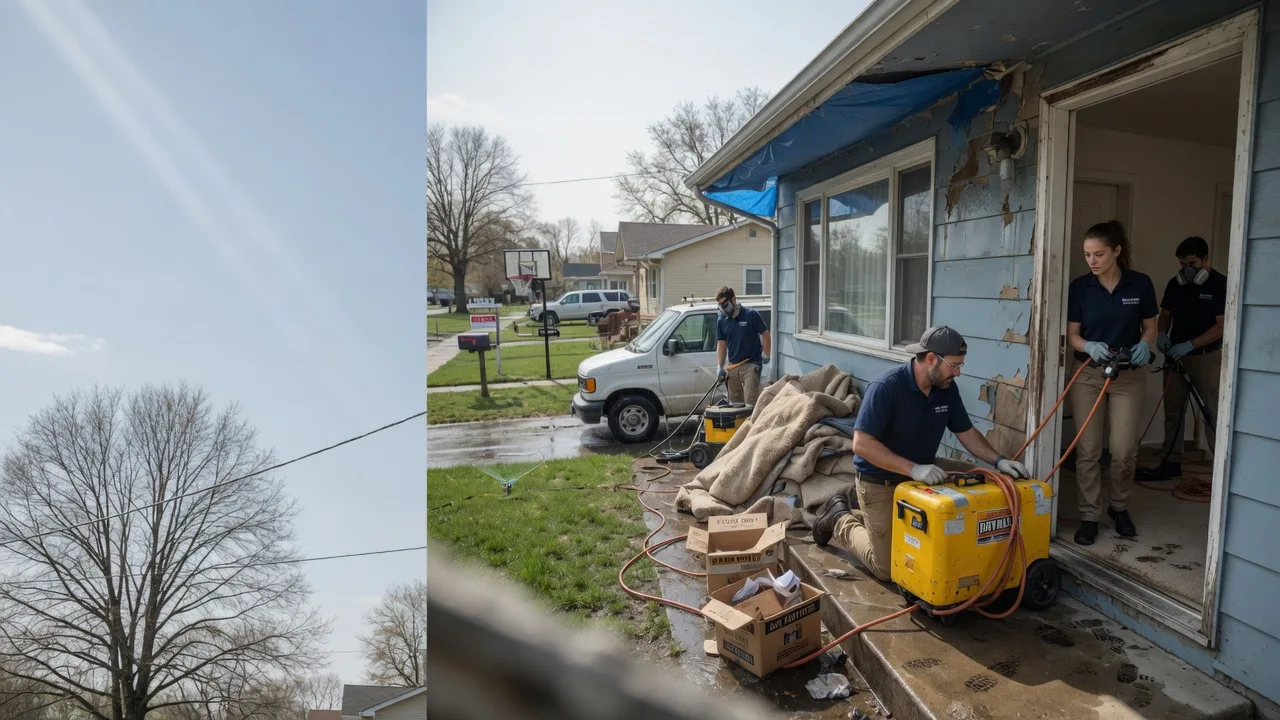 Basement Flood Cleanup in Huron, OH near me